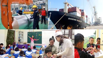 [Infographics] Các chỉ tiêu kinh tế - xã hội chủ yếu tỉnh Nghệ An năm 2022