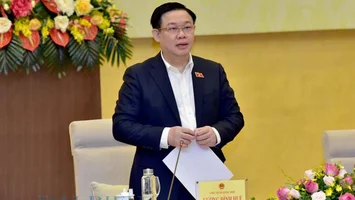 Chủ tịch Quốc hội Vương Đình Huệ chủ trì phiên họp về đổi mới tổ chức, nâng cao chất lượng hoạt động của Quốc hội