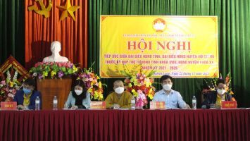 Đại biểu HĐND tỉnh tiếp xúc cử tri huyện Quỳnh Lưu trước kỳ họp thứ 4, HĐND tỉnh khóa XVIII