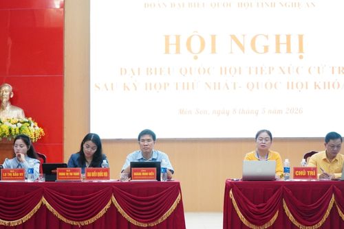 Cử tri xã Môn Sơn kiến nghị nhiều vấn đề về hạ tầng giao thông và an sinh xã hội