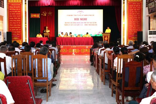 Tổ đại biểu số 03 HĐND tỉnh tiếp xúc cử tri trước kỳ họp thường lệ giữa năm 2026 tại xã Phúc Lộc