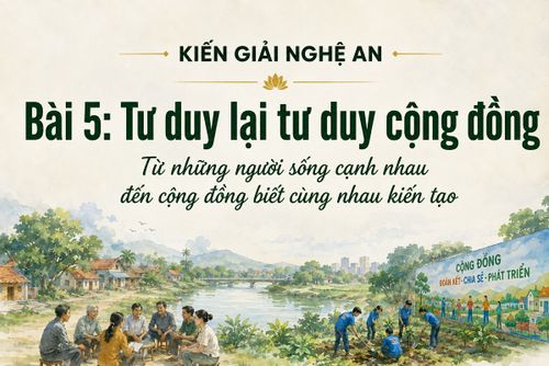 KIẾN GIẢI NGHỆ AN - Bài 5: Tư duy lại tư duy cộng đồng