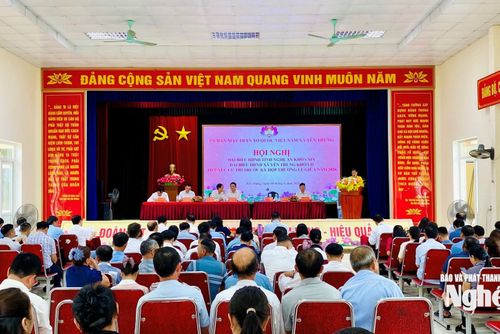 Theo chân đại biểu tiếp xúc cử tri sau Kỳ họp thứ 4 HĐND tỉnh