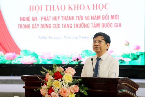 NHẬN DIỆN TIỀM NĂNG, DƯ ĐỊA PHÁT TRIỂN VÀ CÁC ĐỘT PHÁ CHIẾN LƯỢC ĐỂ HIỆN THỰC HÓA MỤC TIÊU ĐƯA NGHỆ AN TRỞ THÀNH CỰC TĂNG TRƯỞNG TẦM QUỐC GIA ĐẾN NĂM 2030