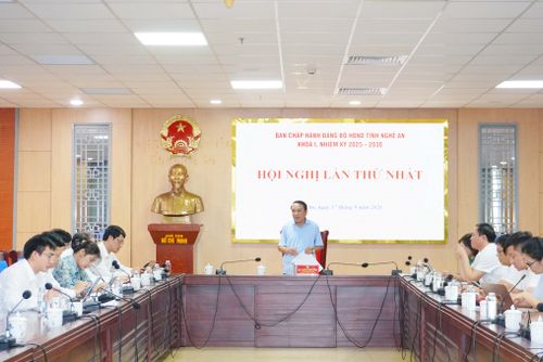 Đảng bộ HĐND tỉnh Nghệ An tổ chức Hội nghị Ban Chấp hành lần thứ nhất