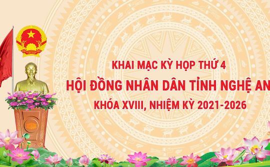 Video: Khai mạc Kỳ họp thứ 4, Hội đồng nhân dân tỉnh Nghệ An khóa XVIII, nhiệm kỳ 2021-2026