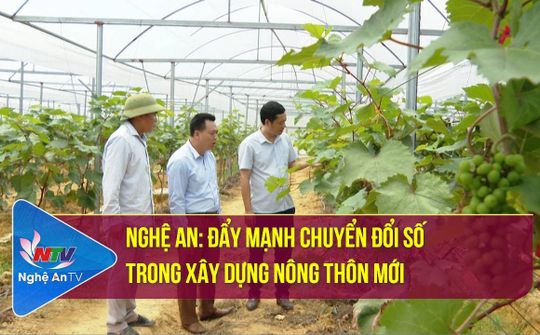 Nghệ An: Đẩy mạnh chuyển đổi số trong xây dựng nông thôn mới