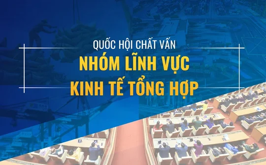 [TRỰC TIẾP] Quốc hội chất vấn nhóm lĩnh vực kinh tế tổng hợp và kinh tế ngành