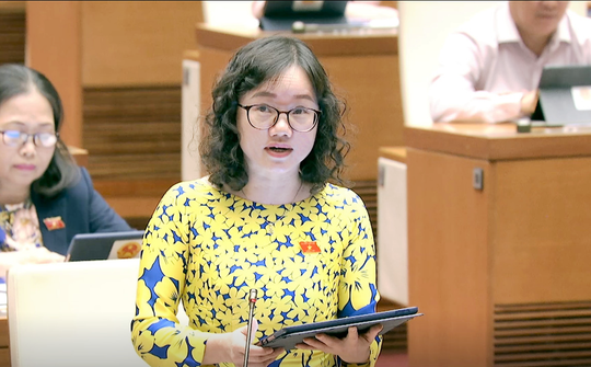Đại biểu Thái Thị An Chung : Đề nghị đưa vào Chương trình Luật sửa đổi, bổ sung một số điều của Luật Phòng, chống tác hại thuốc lá năm 2012
