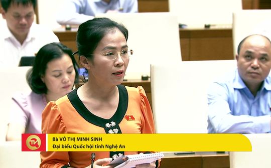 Đại biểu Võ Thị Minh Sinh - Đoàn ĐBQH tỉnh Nghệ An: ứng dụng công nghệ thông tin để đo lường sự hài lòng của cử tri