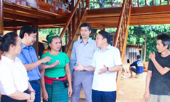 Phó Chủ tịch Thường trực HĐND tỉnh làm việc với Thường trực HĐND 5 xã vùng Tây Bắc tỉnh