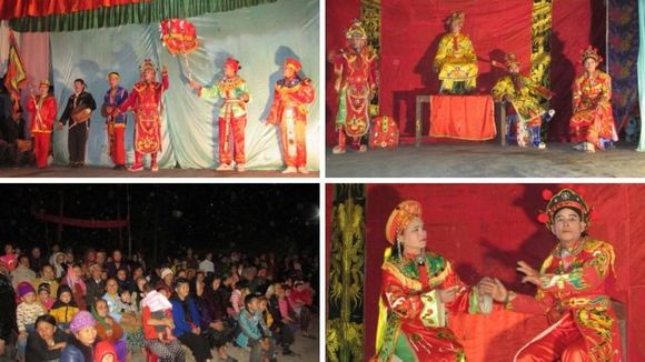 Ngọn lửa tuồng trên manh chiếu làng Kẻ Gám